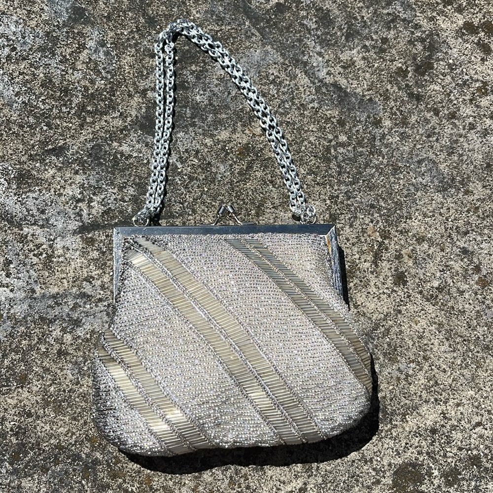 Walborg vintage hand beaded bag